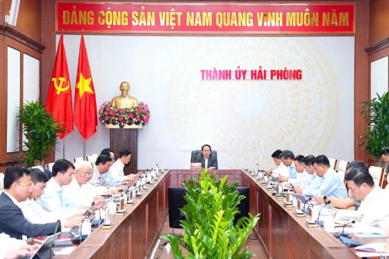 Ảnh của Hải Phòng khẩn trương các bước cho bầu cử đại biểu Quốc hội và HĐND các cấp